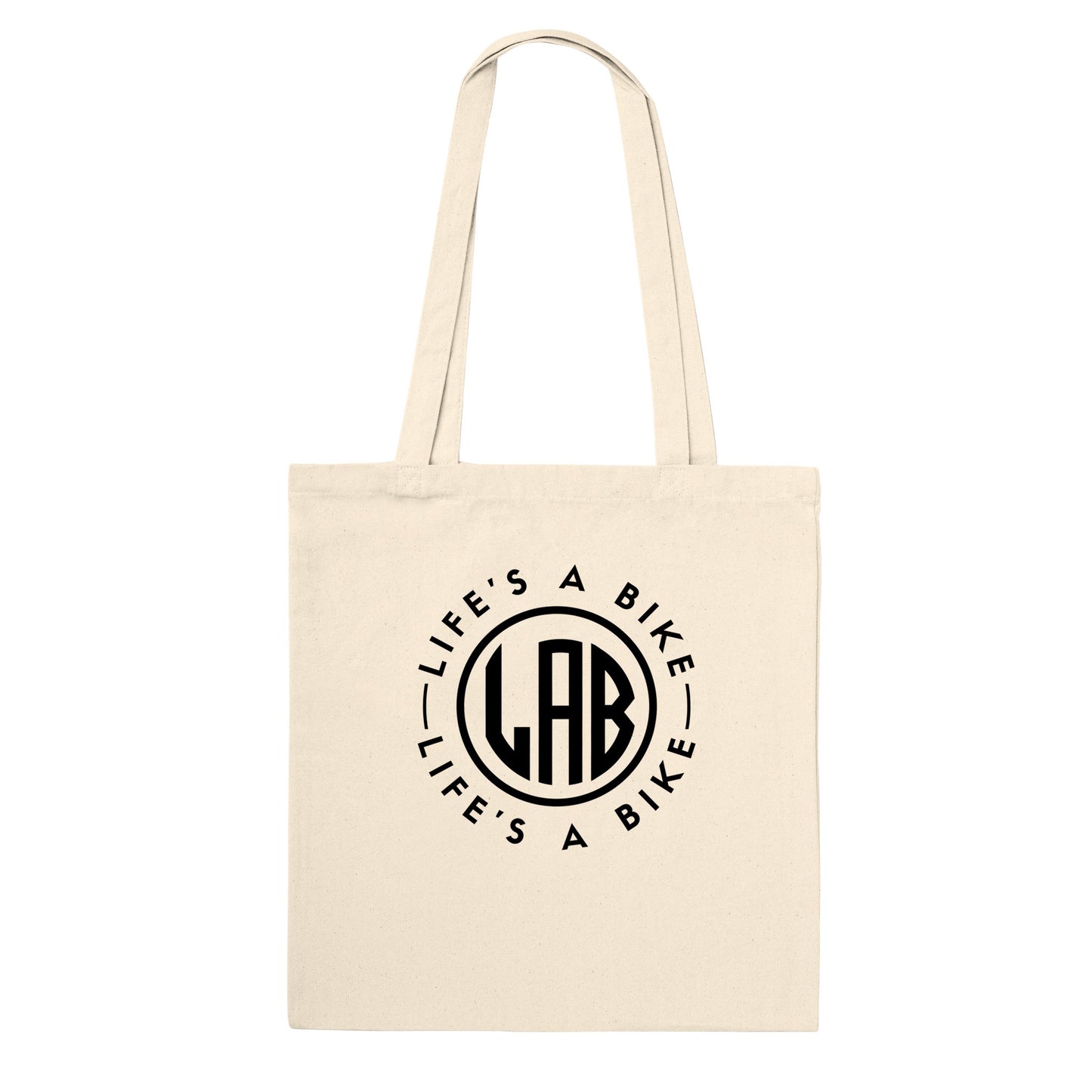 Tote Bag - Premium - LAB Logo - Black & Orange