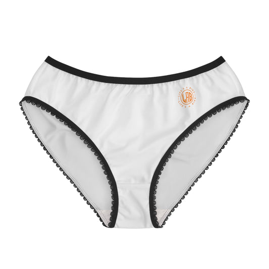 Women's Briefs - White / Orange LAB