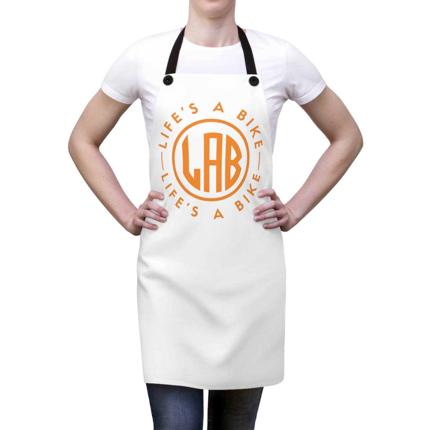 LAB Cooking Apron - white