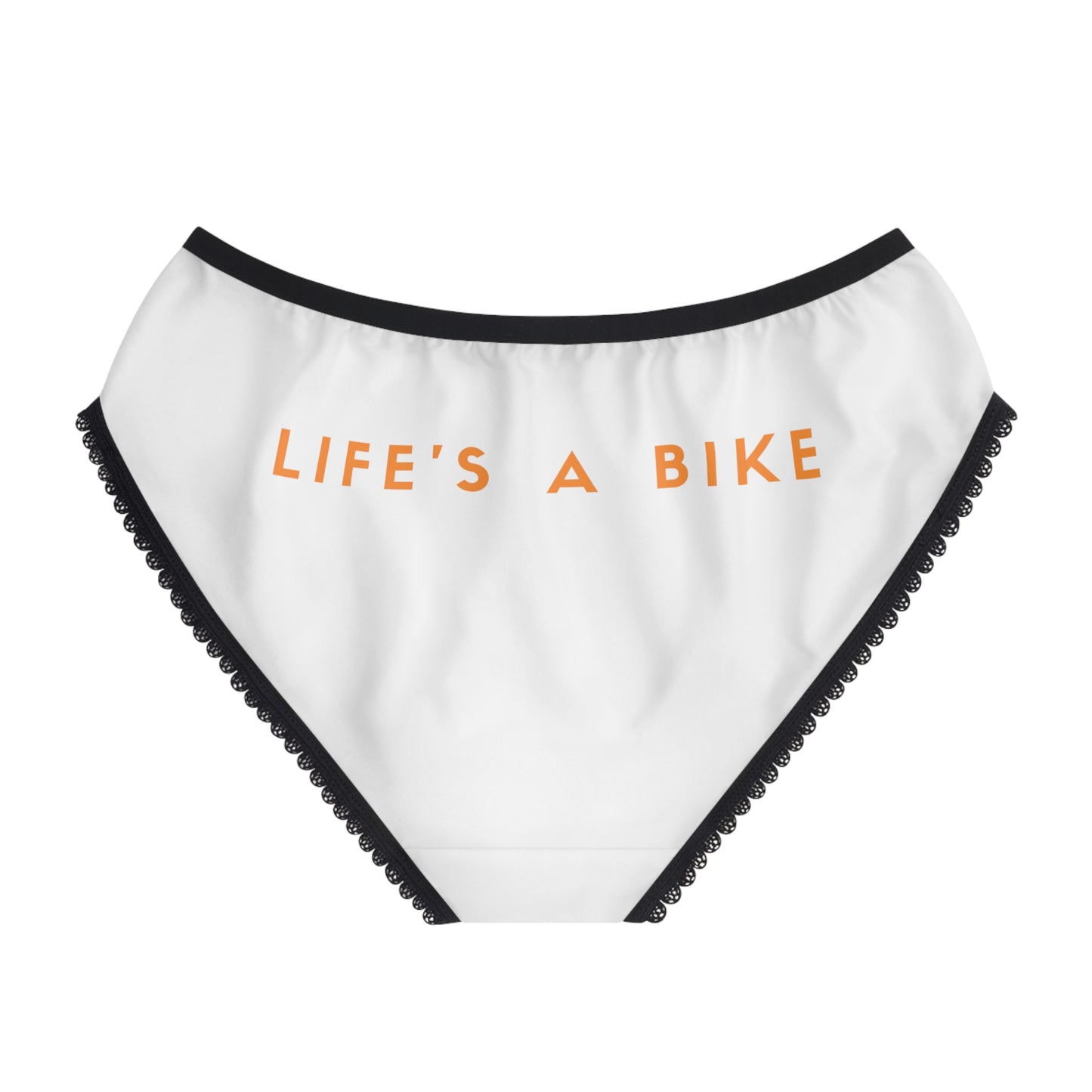 Women's Briefs - White / Orange LAB