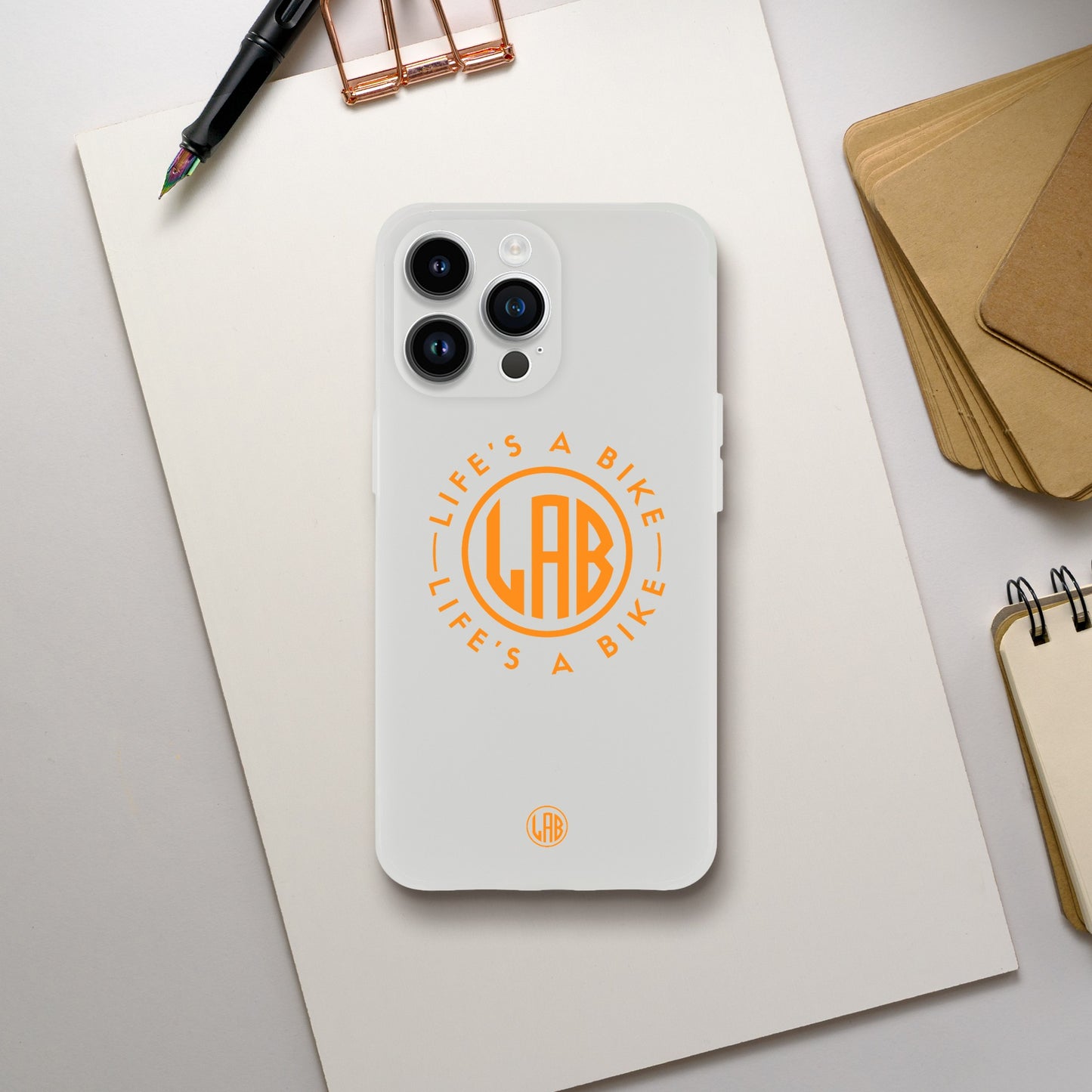 z - Phone Flexi case - Orange logo