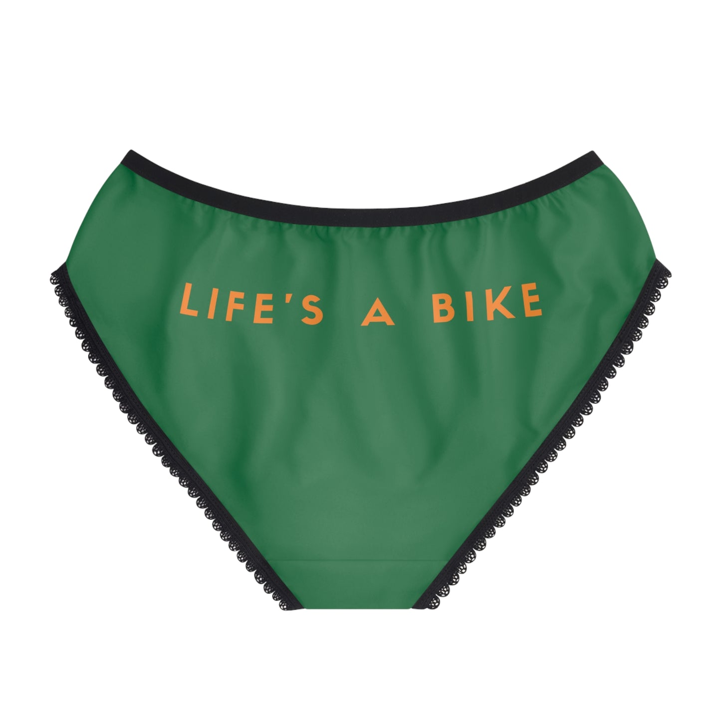 Women's Briefs - Green / Orange LAB