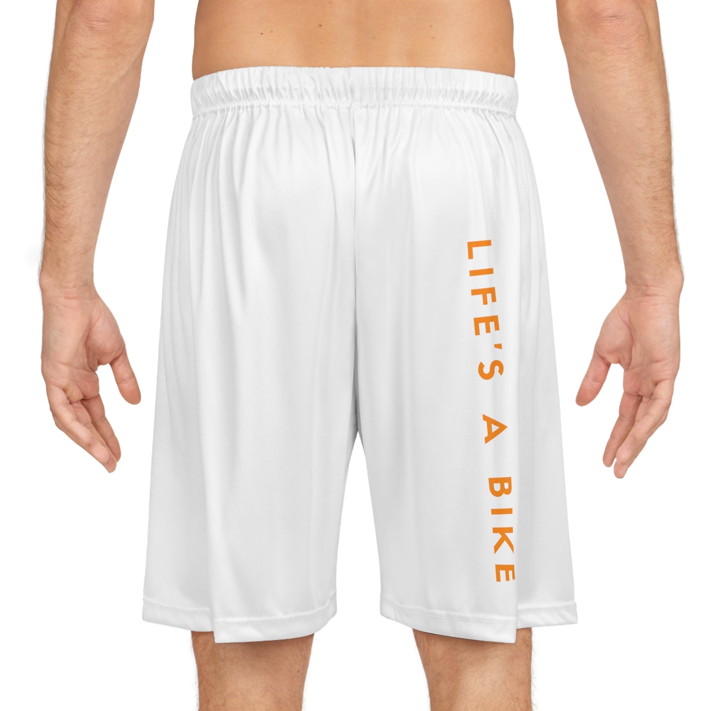 Men's Basketball Shorts - White LAB