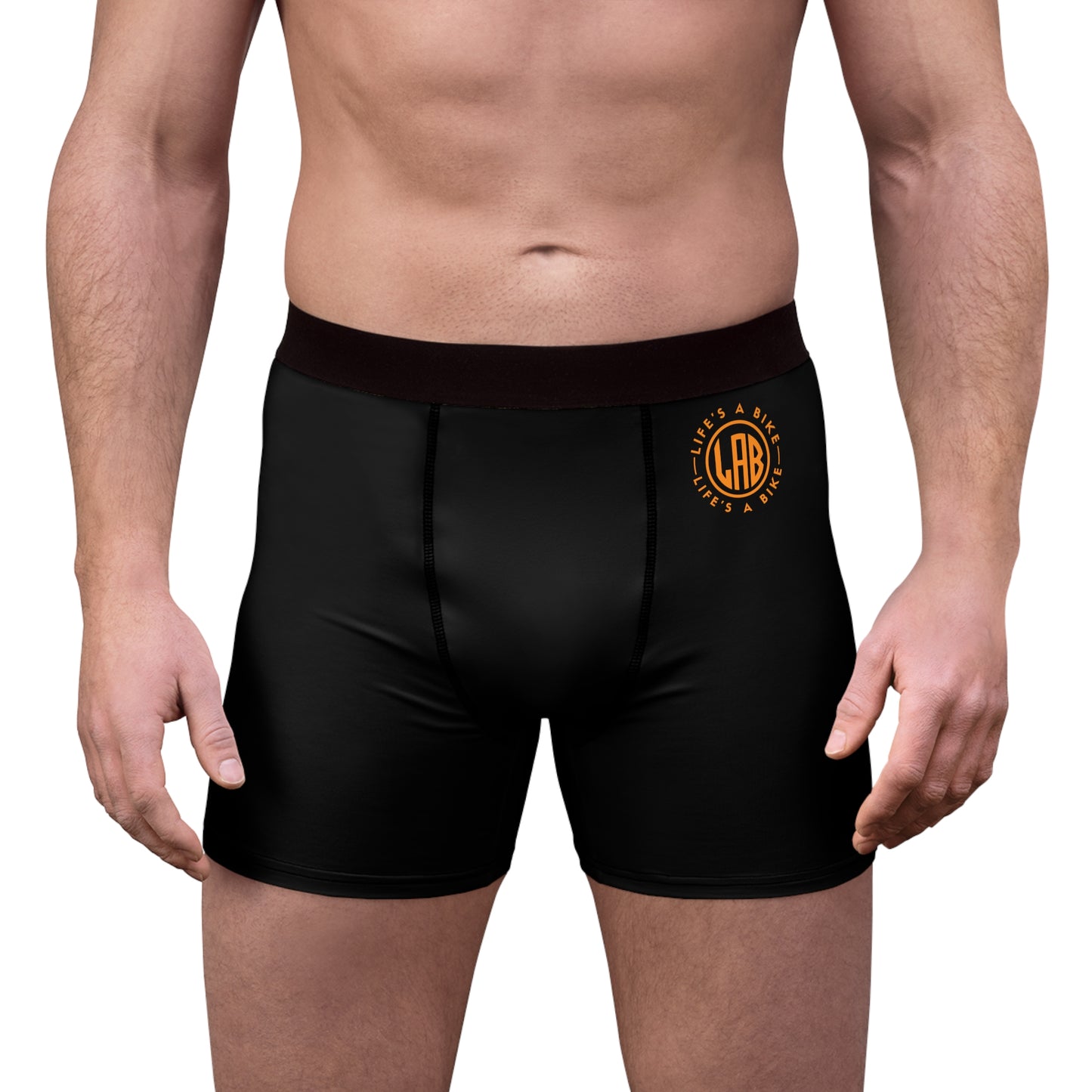 Men's Boxer Briefs - Black LAB