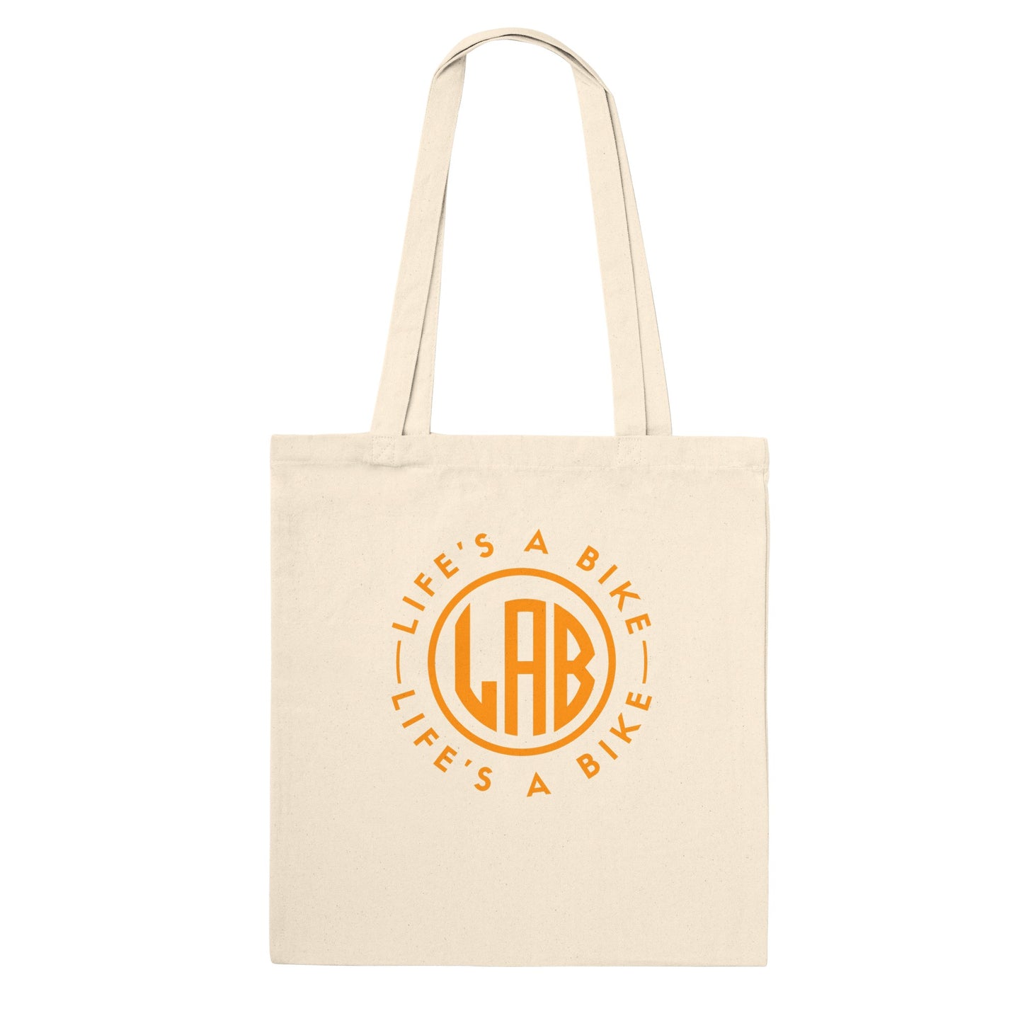 Tote Bag - Premium - LAB Logo - Black & Orange